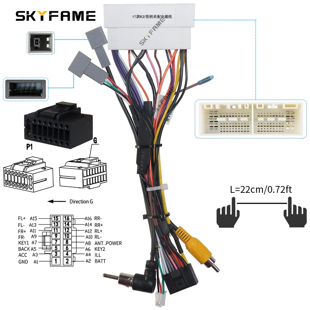 Skyfame 16Pin Car S… - image