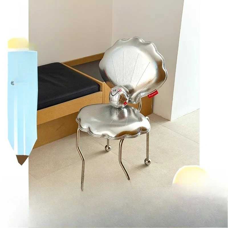 

Chair, Backrest Cloakroom Stool Girls Bedroom Master Bedroom Makeup Stool Dressing Stool Single Chair