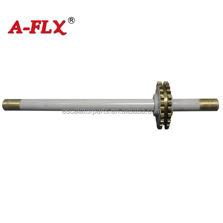 Escalator Handrail Drive Shaft With Gear Sprocket 125*d70*25t