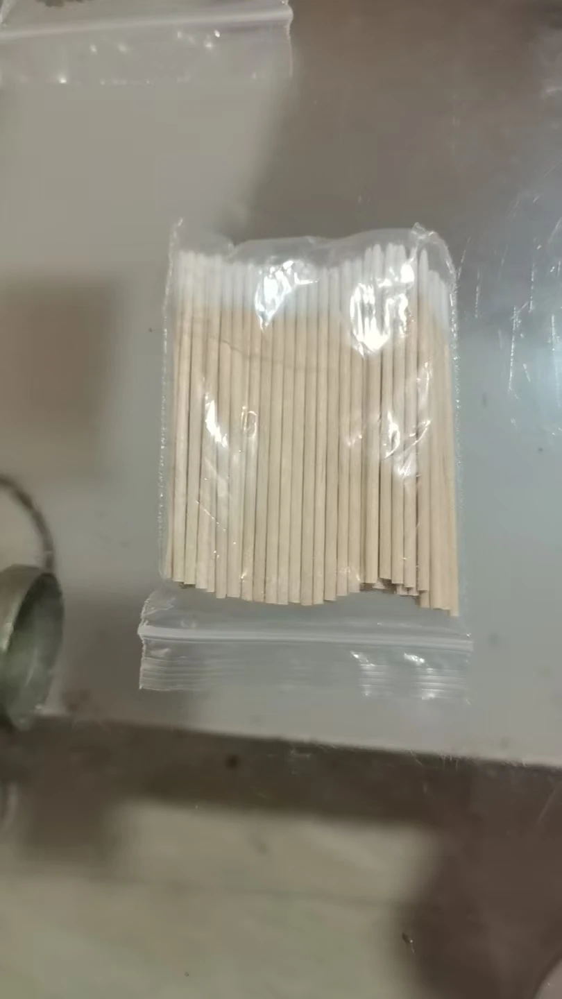 100/300/500pcs Manicure Scrubber Glue Tip Cotton Swab Stick Fine Wooden Stick Disposable Nail Groove Gap Cotton Stick Cleaning *