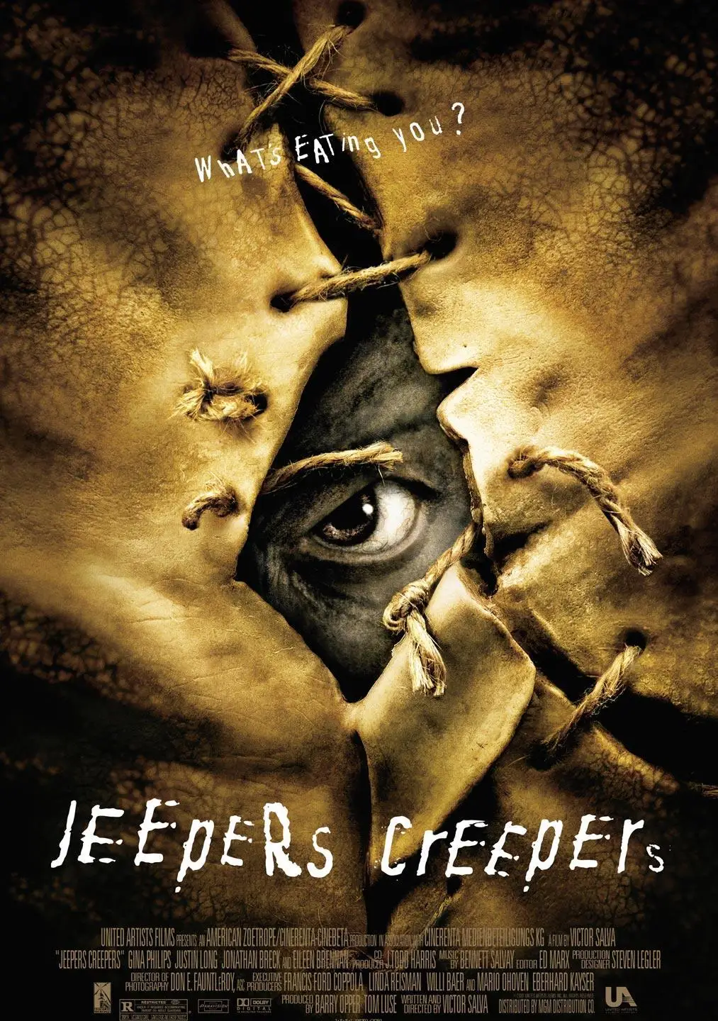 Movie Jeepers Creepers Silk Poster Wall Art Painting