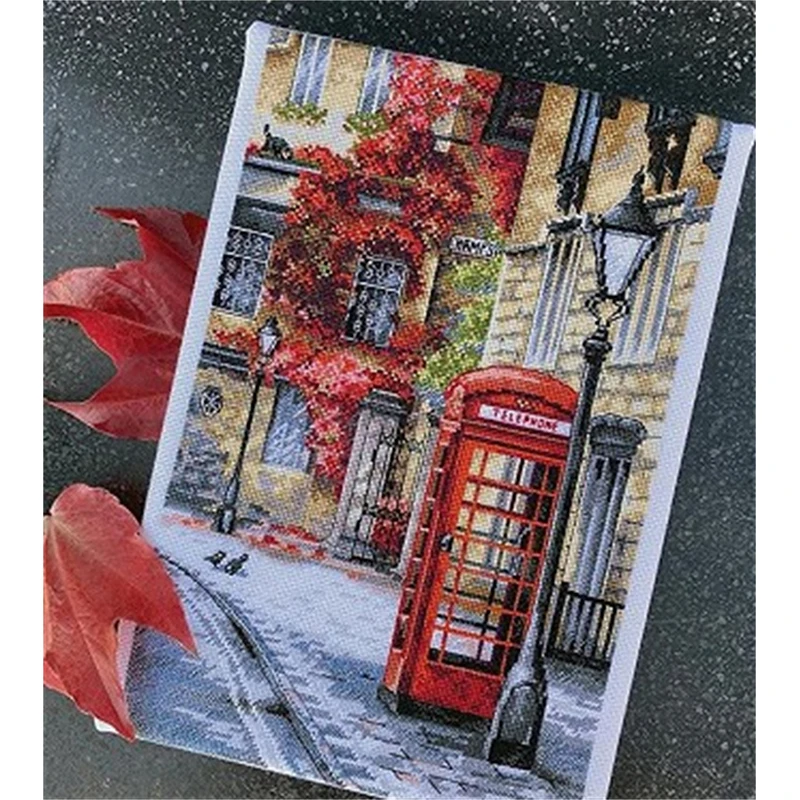 

Набор для вышивания 6735 крестом, для детей, для творчества