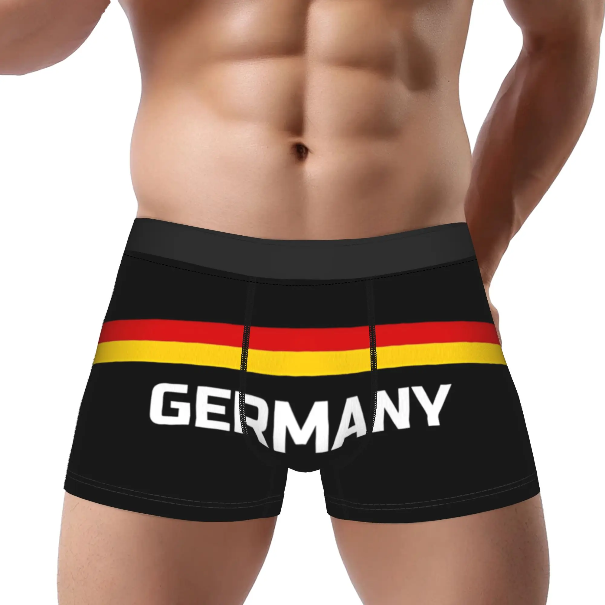 1piece Germany Design Pattern  Underpants Breathbale Panties Man Underwear Comfortable Shorts