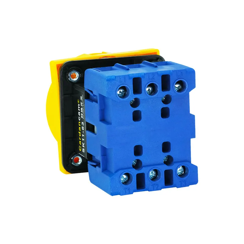 SK11-63A YMD11 LW30-63 3P 4P Professional Manufacturer Supplier Isolator Switch  Disconnect Load Break ON-OFF Rotary Cam Switch