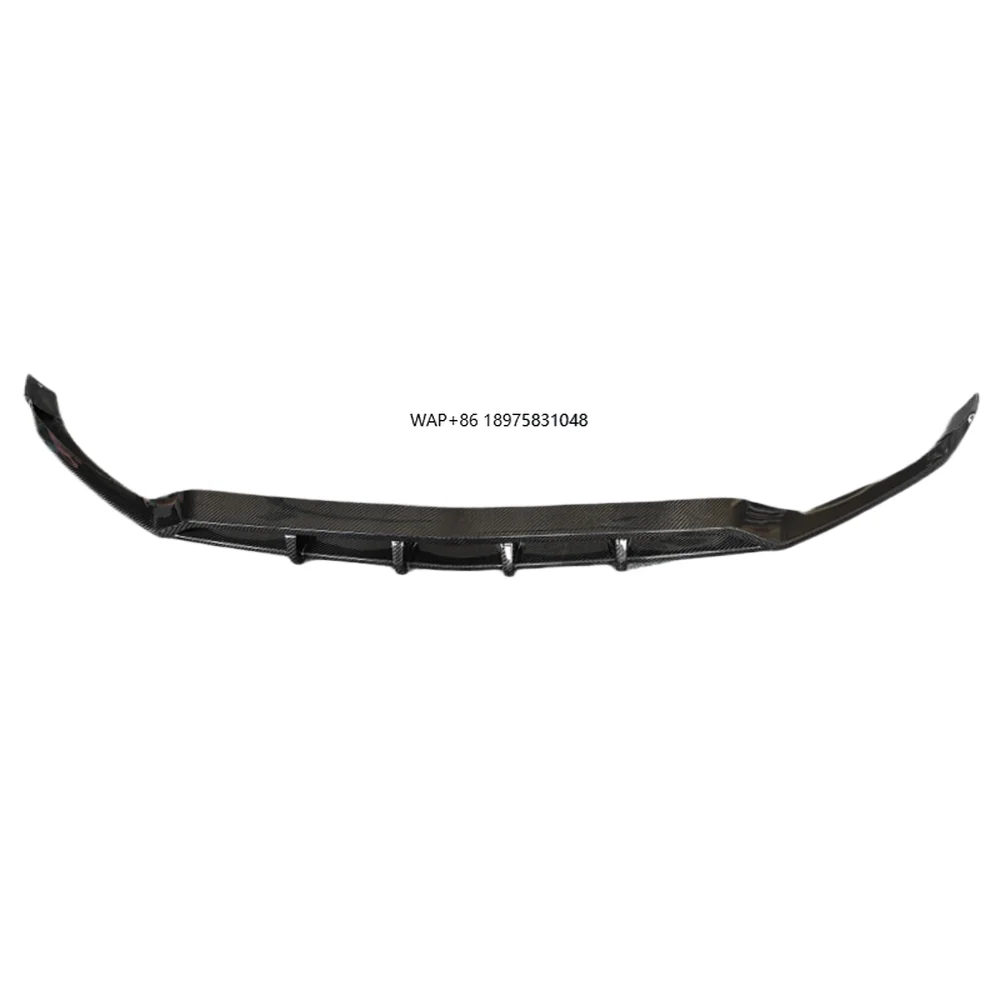 

True Carbon Fiber B-Style Car Front Bumper Lip Separator Body Kit Compatible with for X253 GLC300 350
