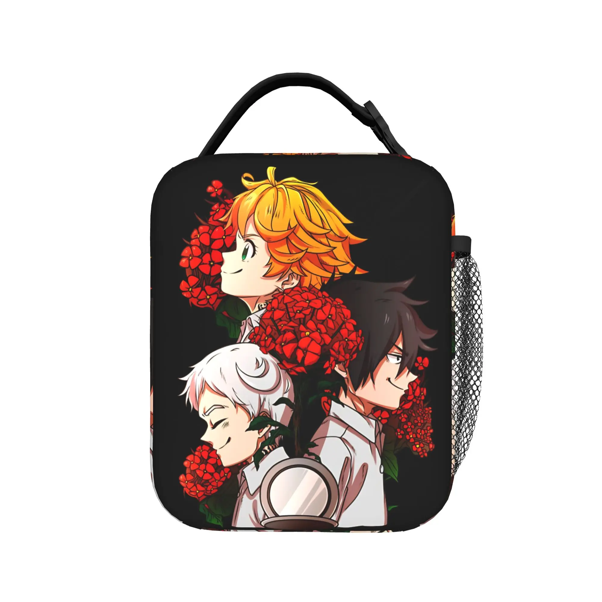 The Promised Neverland Hope Lunch Bag  Leisure Lunch Box School Convenient Thermal Tote Handbags Oxford Custom Cooler Bag