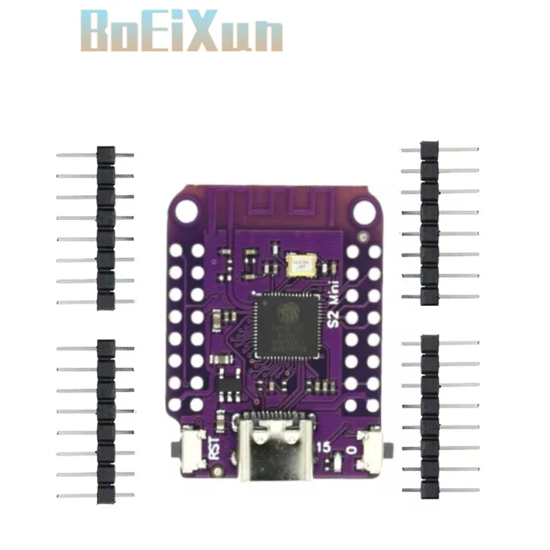1/5/10PCS S2 Mini V1.0.0 WiFi IOT Board for ESP32-S2, 4MB Flash 2MB PSRAM, Compatible with ESP32-S2FN4R2 Arduino MicroPython