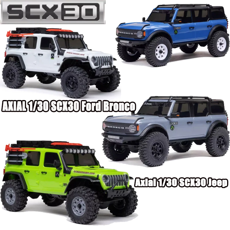 AXIALE SCX30 4WD RTR 1/30 Mirco RC Elektrische Afstandsbediening Model Auto Rock Crawler Volwassenen Kinderen Speelgoed