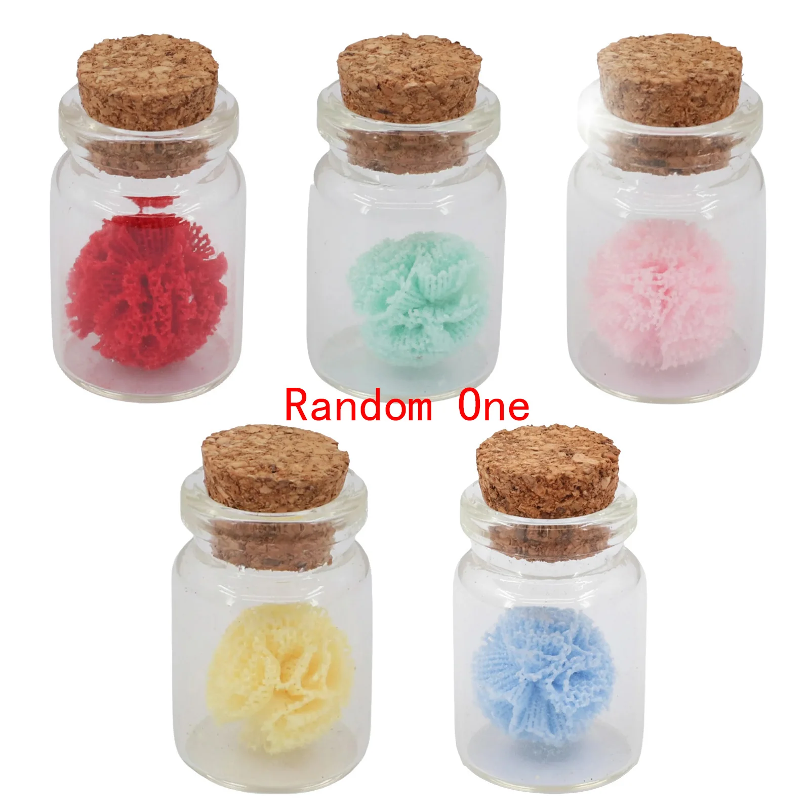 Suitable For Mini Dollhouse Ornaments, Wishing Bottles, Glass Bottles, Drifting Bottles, Random One Children's Gifts