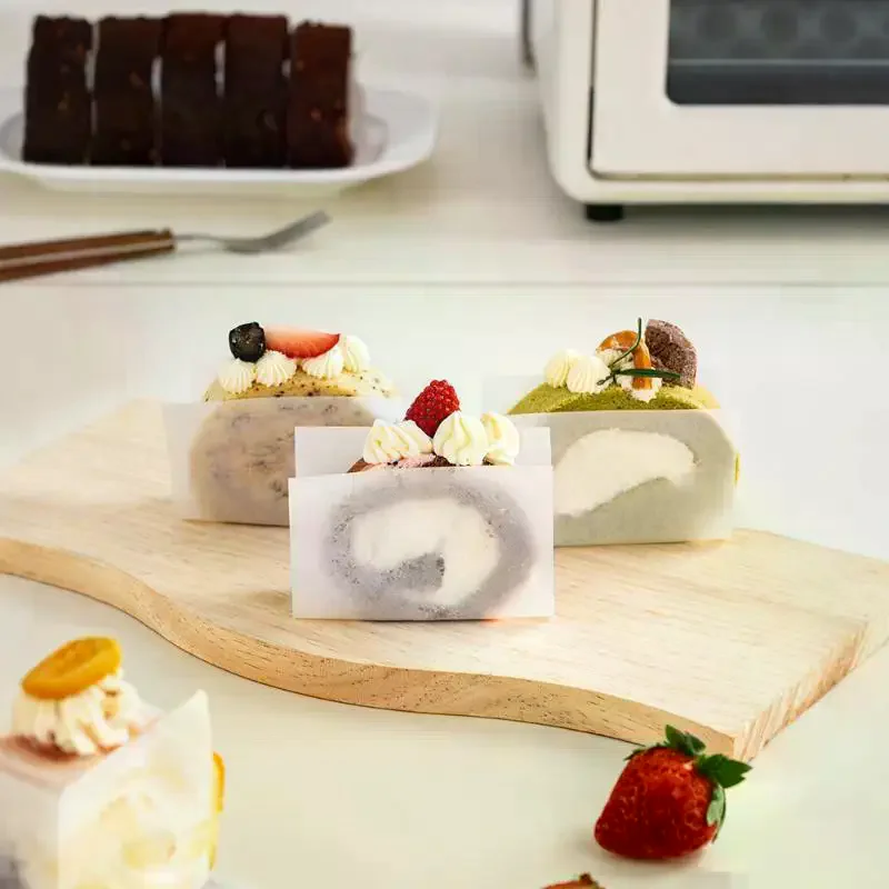 Food Grade Non Stick Cake Roll Separator Paper Oil Proof Easy Peel For Home Baking And Commercial Dessert Shop Daily Use