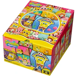 Anime SpongeBob SquarePants 25th Anniversary Edition Cute Item Blind Bag Mini Figure Model Doll Toys For Kids Gift