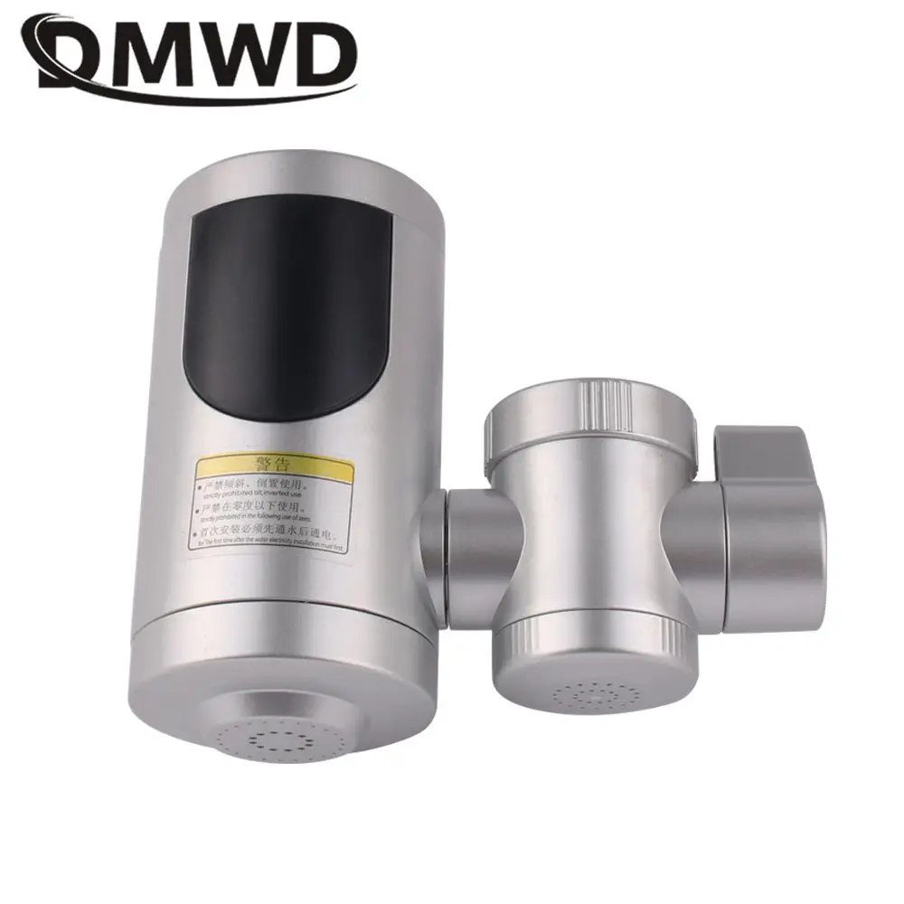 DMWD Household Electric Instant Heating Faucet Water Heater Quickly Heating Hot Cold Dual-use LED display For Kitchen Bathroom