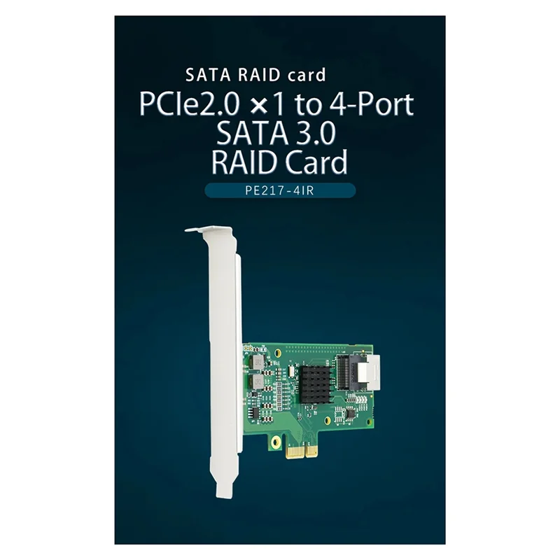 

AP-для карты RAID 0, для RAID 1 Pcie 2,0 X 1 на 4 порта 6 Гбит/с Minisas (SATA 3.0) с контроллером Marvell 9230