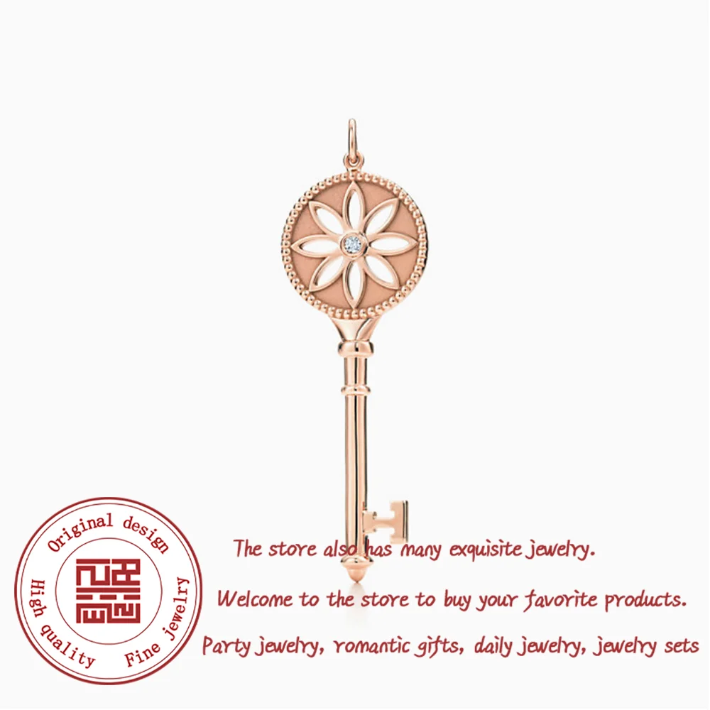 Tif Rose Gold Key P…