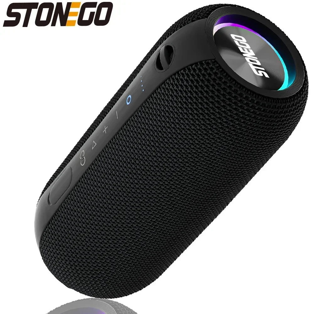 Portable wireless speaker IPX7 waterproof Powerful sound quality Bluetooth speaker Suitable for outdoor activities