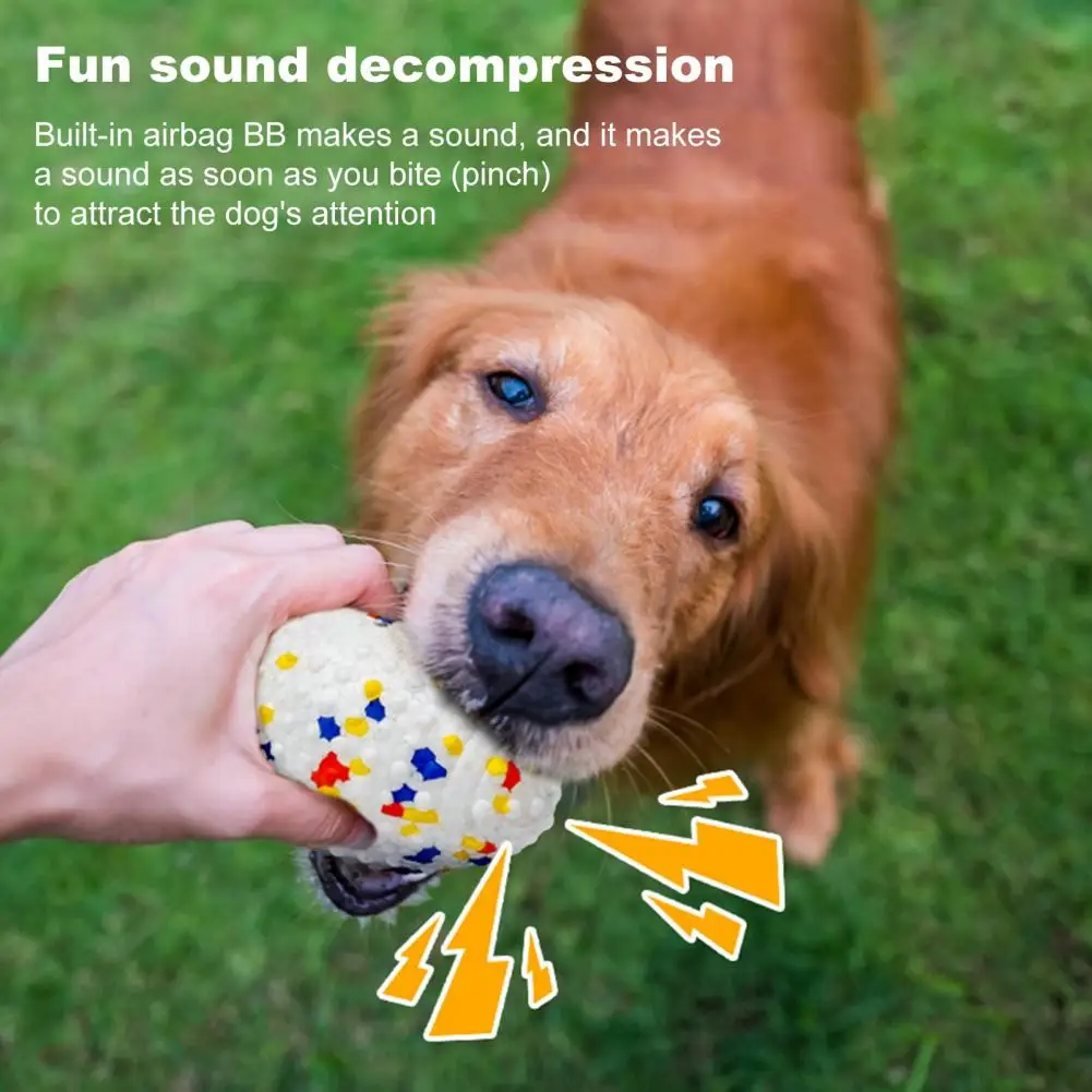 

The Mellow Dog Calming Ball Anxiety Relief Pet Chew Toy Interactive Fetch Toy for Emotional Support Soft Dog Ball Toy