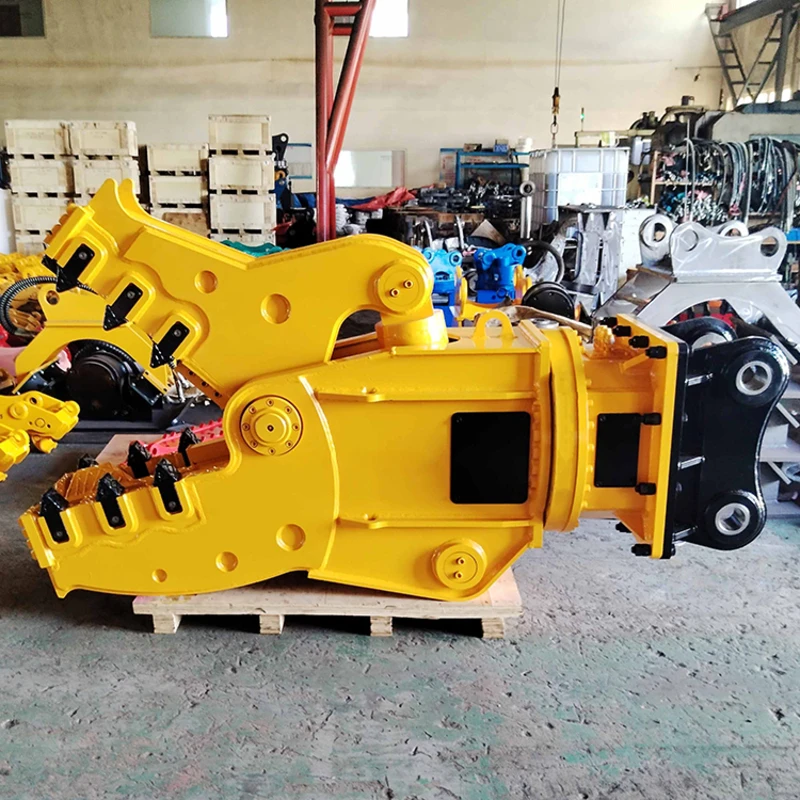 360°Rotating Excavator Building Demolition Concrete Hydraulic Crusher