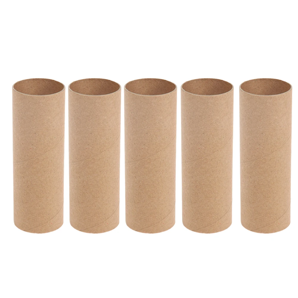 

10pcs Creative DIY Paper Roll Interesting Children Hand-made Paper Tube Funny Educational Plaything Toy for Kids (15