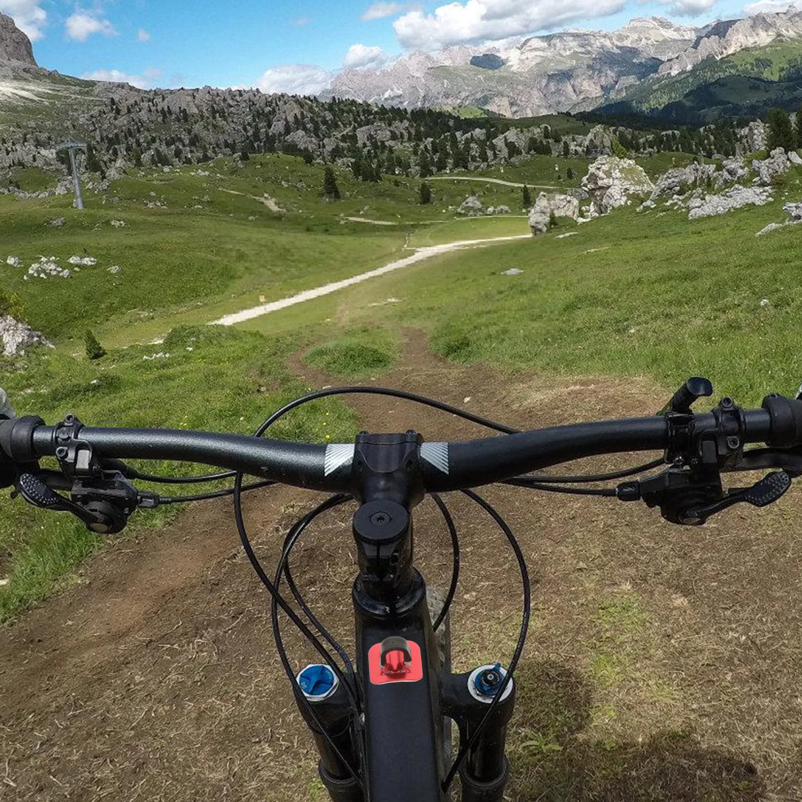 

5 set Bike Brake Guide Aluminum Alloy C Clip Adhesive Mount For Mountain Road Bicycle Cable Clamps Organizers Motorcycle