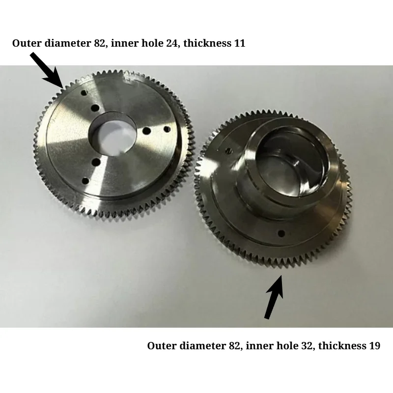 Replacement Main & Counter Shaft Gear Stainless Steel Spare Part for Slow‑Wire EDM
