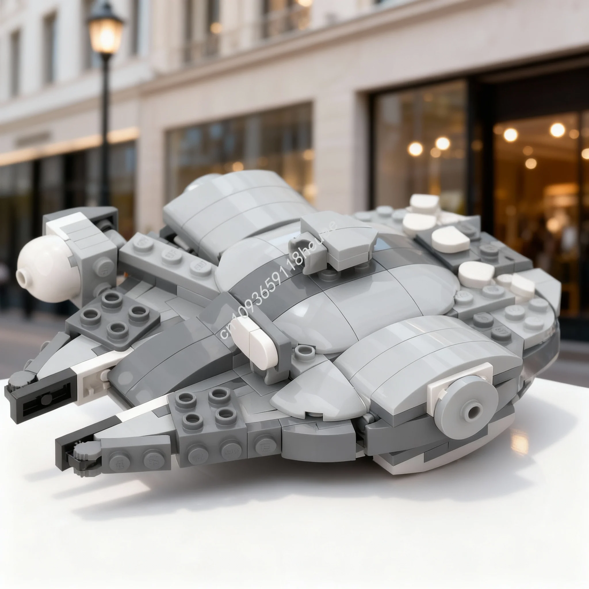 

Набор для сборки модели MOC Star Battle Falcon из 301 детали, конструктор, развивающая игрушка, идея для творчества, подарок на Рождество