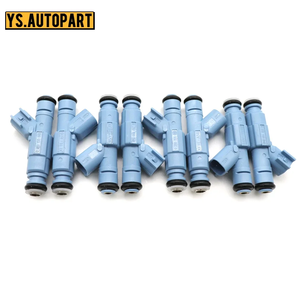 8pcs/lot 0280155849 Car Fuel Injector For Dodge Dakota Durango Ram 1500 Jeep Grand Cherokee Commander 4.7L 53032145AA