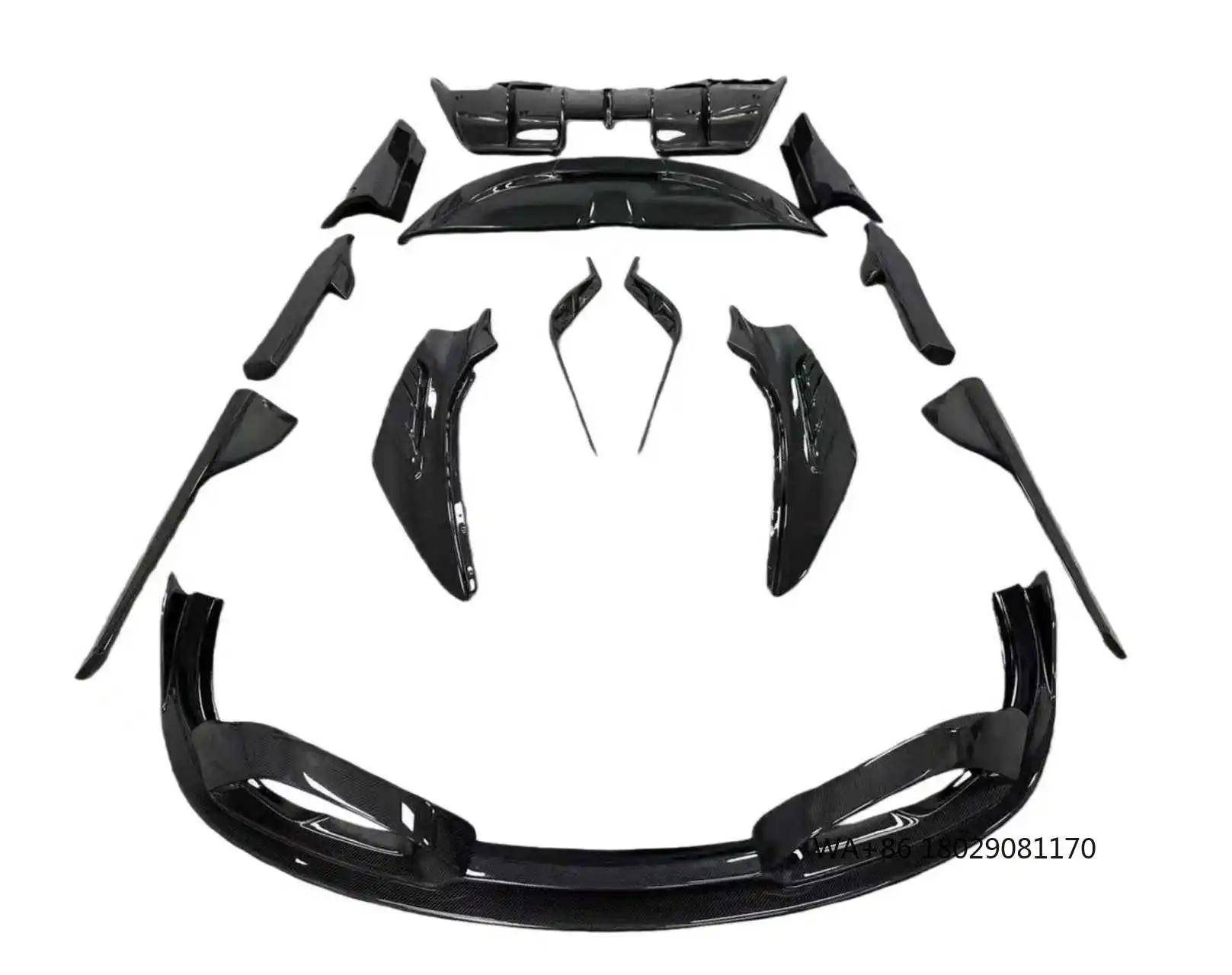 

Горячая распродажа для 720S, комплект из углеродного волокна в стиле Дарвина, внешние детали для обновления, высококачественная посадка