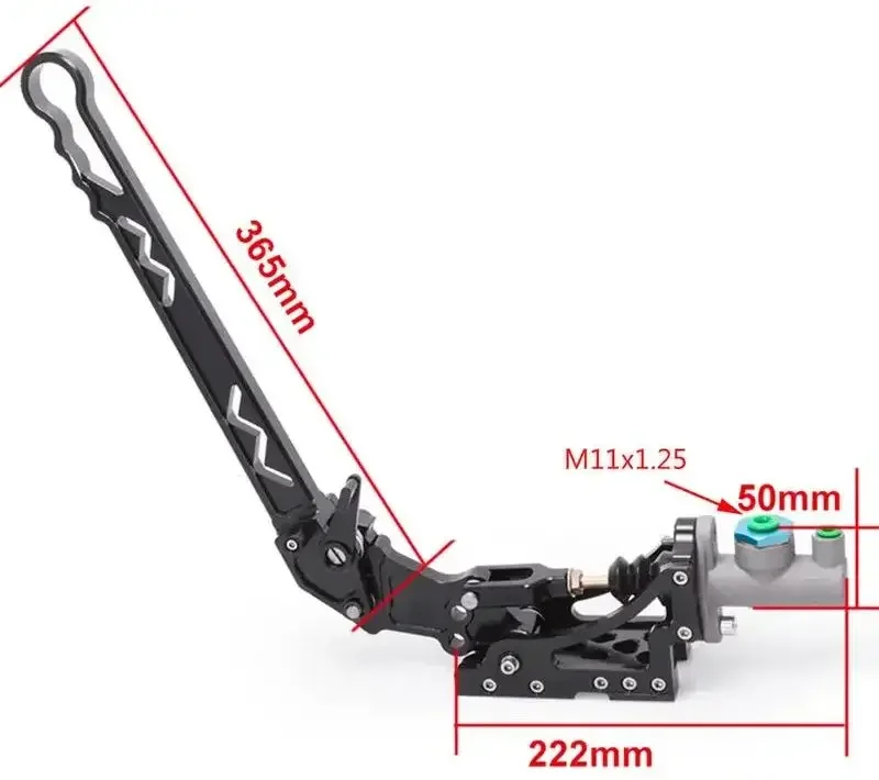 Adjustable Aluminum Vertical Hydraulic Drifting Hand Brake With Special Master Cylinder S14 S13 For BMW F20