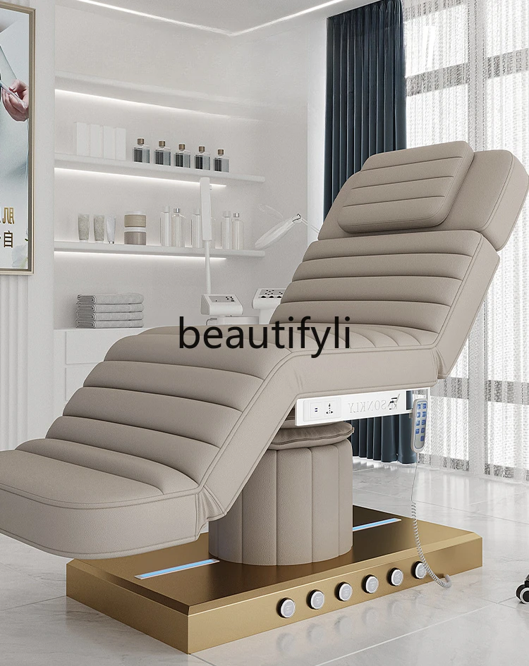 

Electric Deluxe Beauty Bed Beauty Salon Special Massage Tuina Bed Multifunctional Tattoo Embroidery Physiotherapy Bed