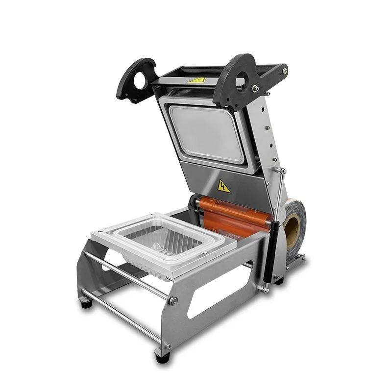 

hand press sealing machine small disposable takeaway lunch box commercial packaging machine sealing machine