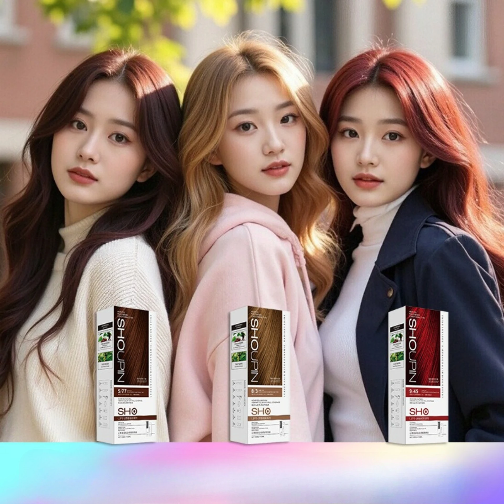 

Milk tea chestnut brown hair dye by yourself at home 200ML hair dye box fixed color long-lasting cover white hair