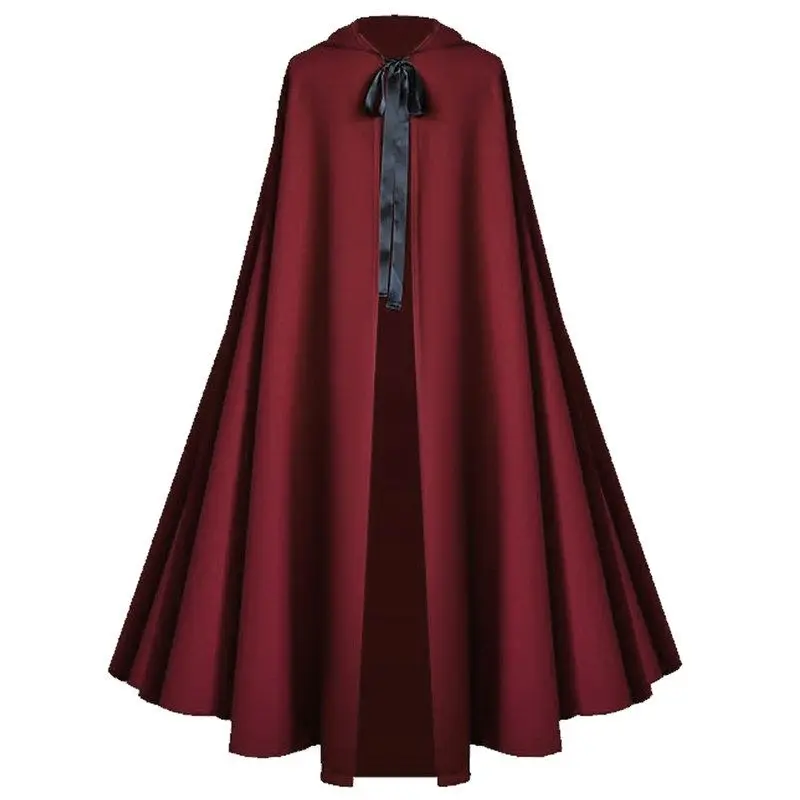 New Medieval Death God Cosplay Cloak Stage Performance Halloween Costume Women's Traditional Ethnic Fashion Theater Outfit