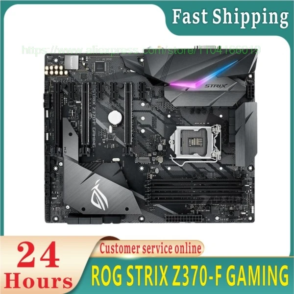 ROG STRIX Z370-F ゲーム 64 ギガバイト PCI-E3.0 M.2 HDMI USB3.1 LGA