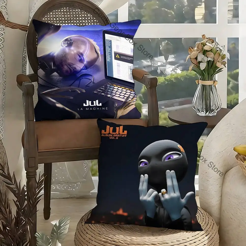 

Rapper J-JUL Pillow Case cute cartoon anime peripheralsBedroom Sofa Decorative Cushion Cover Soft Cushion Cover