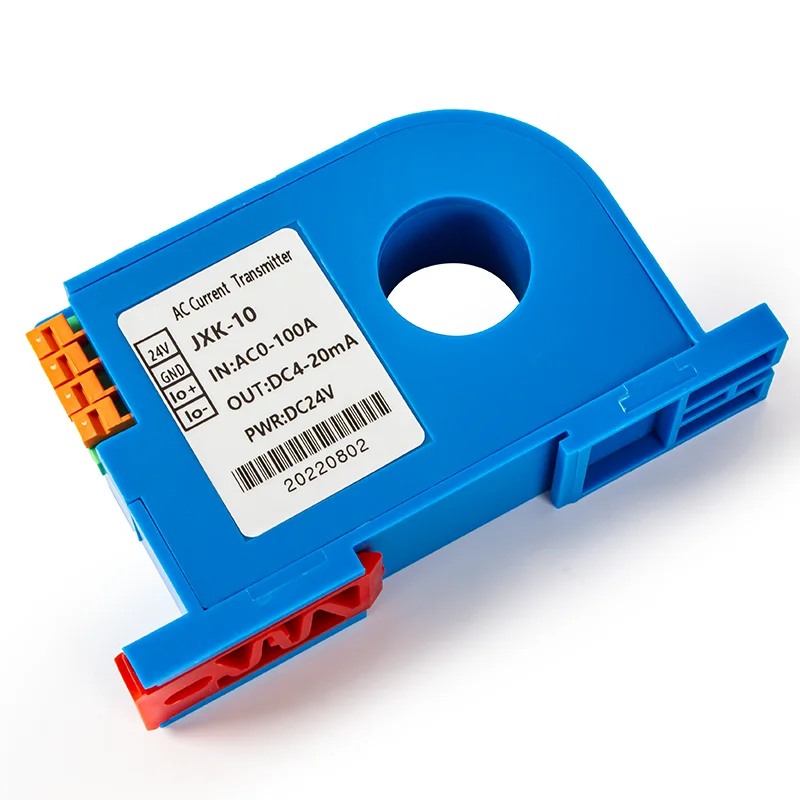 0-100A to 0-10V DC Current Transmitter AC Current Sensor Transmitter 4-20mA RS485 22mm 300A 200A 400A AC/DC Current Transducer