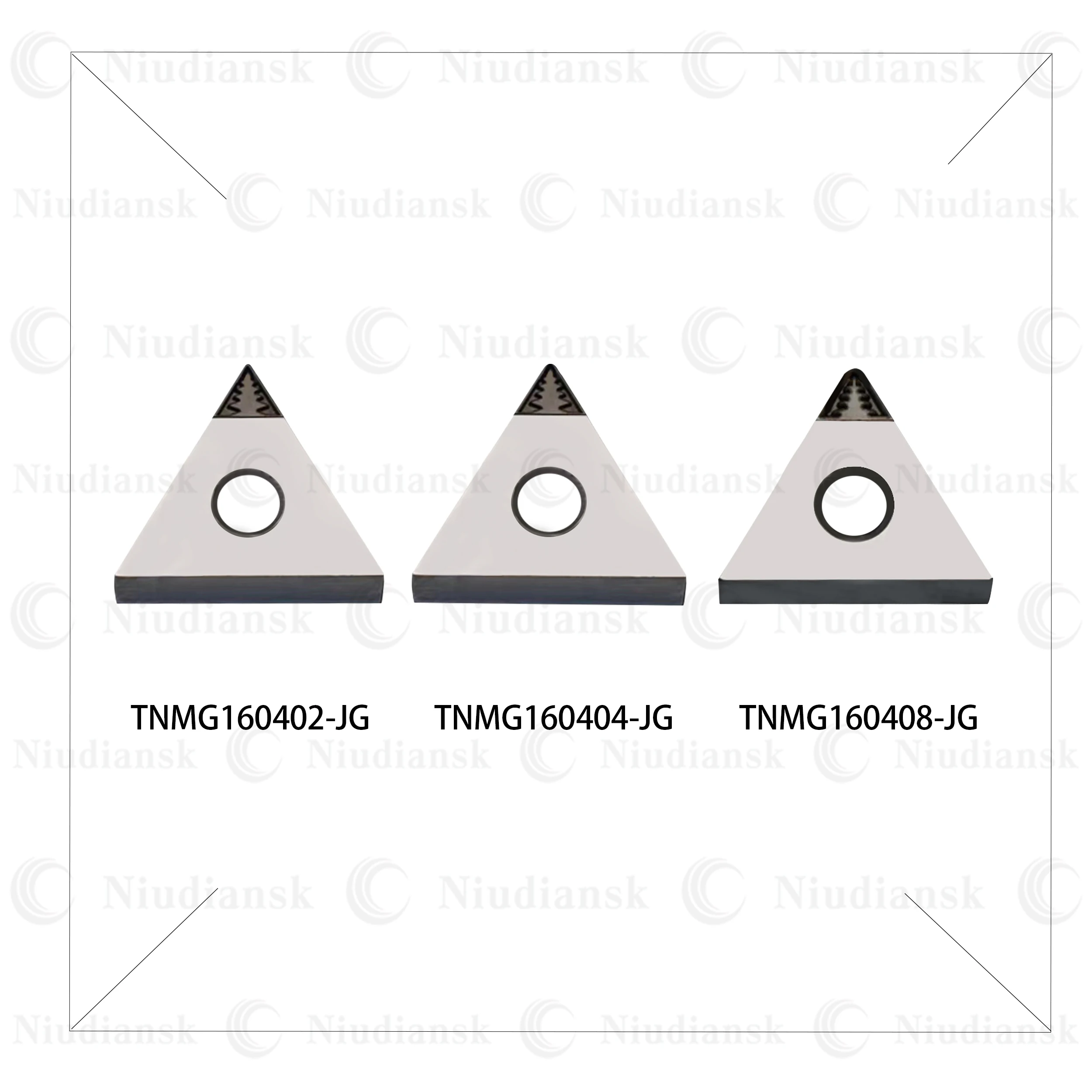 Diamond PCD Aluminum Copper Special Triangular Blade JG Groove Type TNMG160402 TNMG160404 TNMG160408 JG PCD CNC Lathe Tool Blade