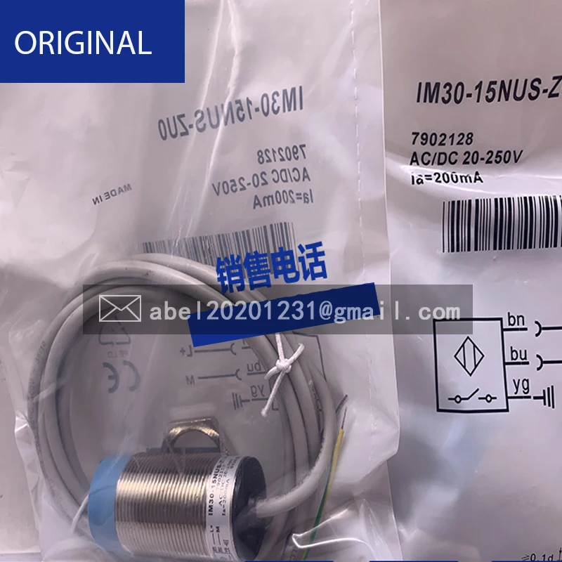 Sensor Im30-15nps-zw1 PNP normalmente abierto