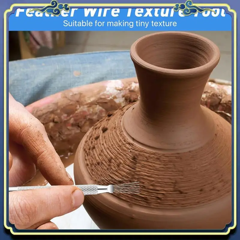 

Новейшие 30 шт. глиняные иглы и инструменты для керамики, инструмент для текстуры перьевой проволоки, инструменты для деталей керамической скульптуры