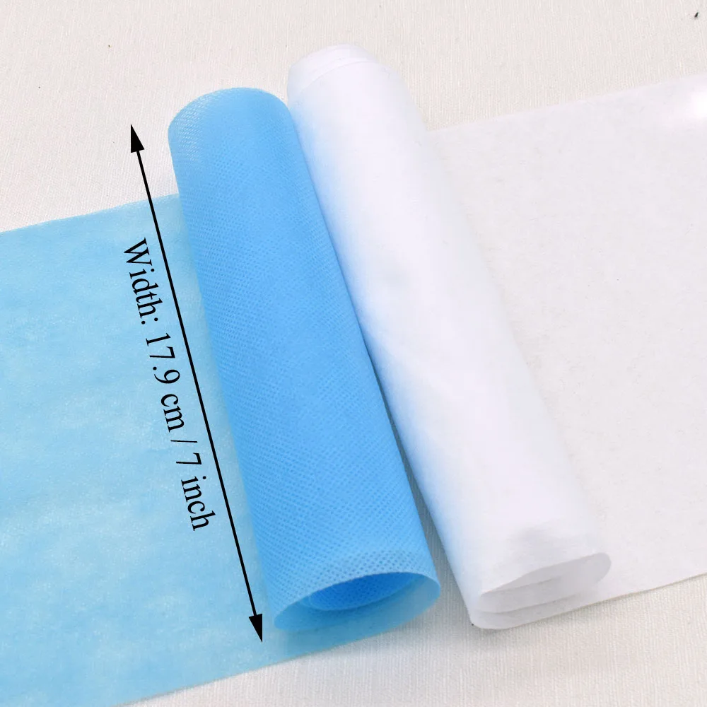 Non Woven Fabric One Sided Anti-Dust Waterproof Spunbond Fabric Non-Woven Polypropylene Fabric Purse bags Cuffs Dust Cloth Face