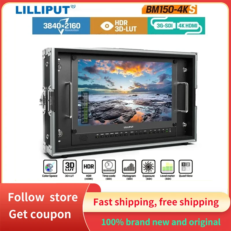 Lilliput A11 10.1 Inch 1920x1200P 4K DSLR Full HD Field Monitor 3G-SDI HDMI IPS Camera Video Filmmaking Monitor