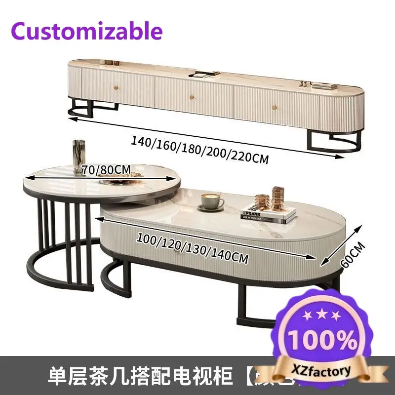 Factory Direct 2026 Top Mesa de centro de lujo con luz