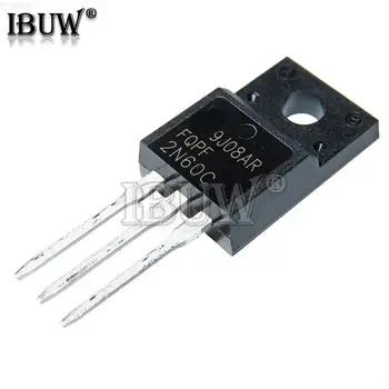 트랜지스터 TO-220F, FQPF2N60C, FQPF4N60C, FQPF5N60C, 2N60C, FQPF7N60C, FQPF8N60C, FQPF10N60C, FQPF20N60C, TO220F, FQPF2N60, 10 개
