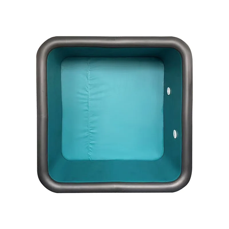 400x300x150cm  Quick-inflate Outdoor Swimming Pool, Rectangular Family Pool, Ideal for Family Water Activities