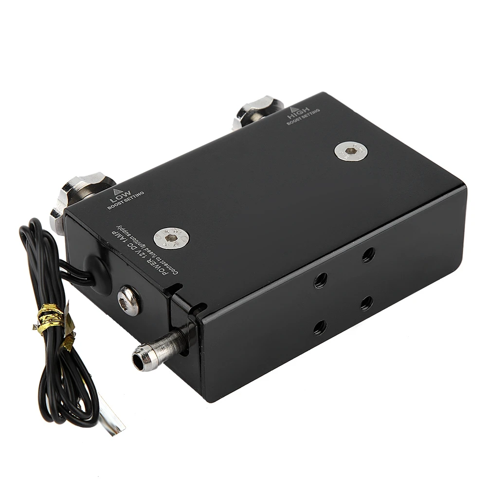 Kit de controlador turbo boost para carro de estágio duplo ajustável eletrônico universal
