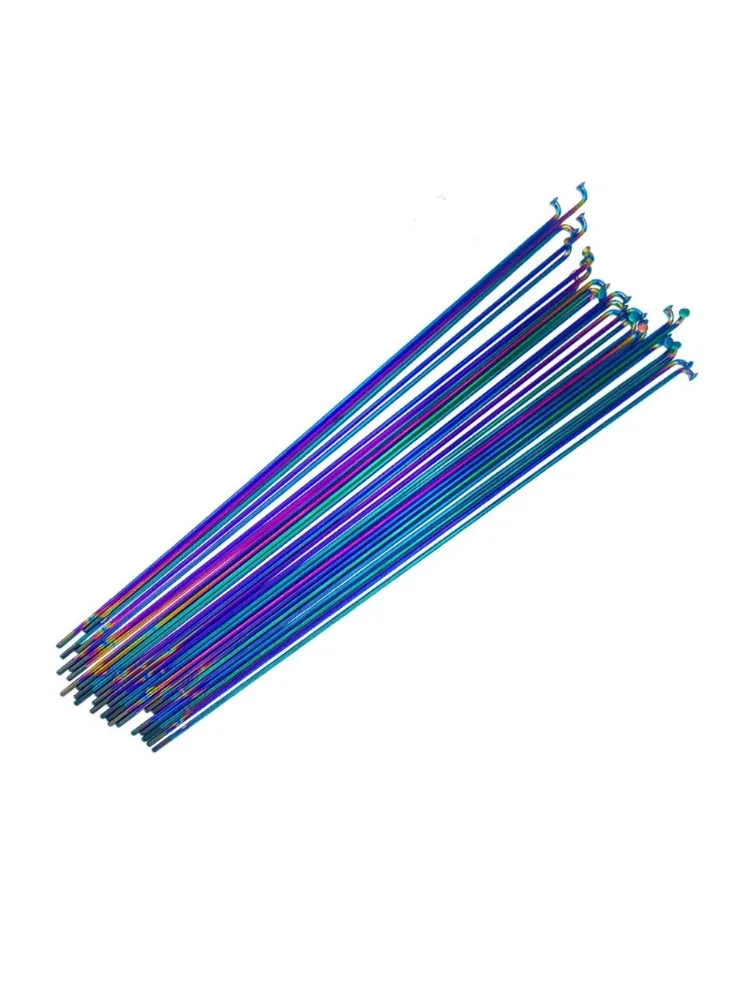 AliExpress TRUYOU Colorful Spokes 14G 180-293mm Stainless Steel Mountain Bicycle Steel Wire Spokes Mountain Bike Accessory Spokes