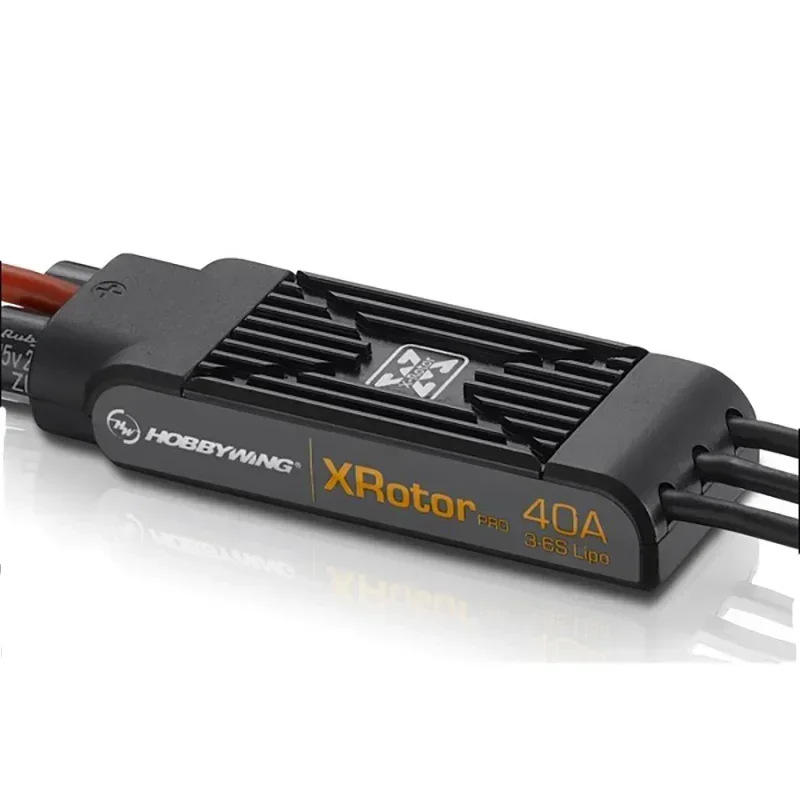 2PCS Hobbywing XRotor Pro 40A ESC 3S-6S Geen BEC, voor 550-880mm FPV Drone, Sync Controle Warmteafvoer, Multicopter