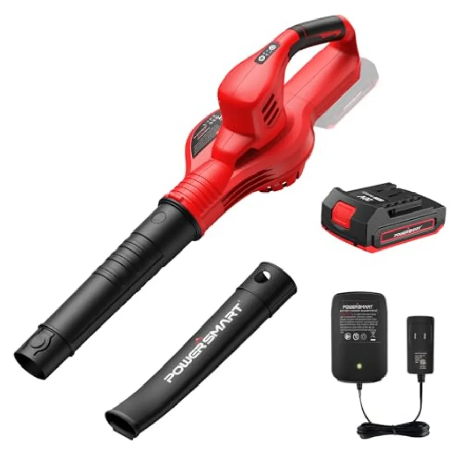 

20V Cordless Leaf Blower with 2.0Ah Battery and Charger Lightweight Small Leaf Blower for Gutter 2024 Version