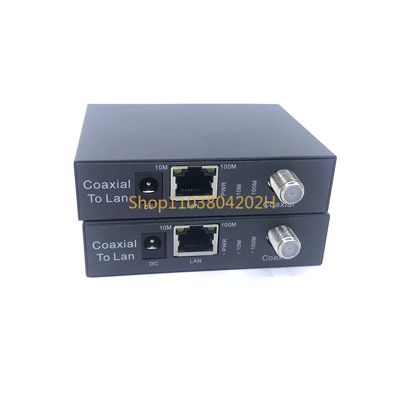 

1 pair 10/100M ip Coaxia Transmission F-KWE BSF to rj45 Port IP Extender CCTV HD IP Video ExtenderCoaxia Extender 500m