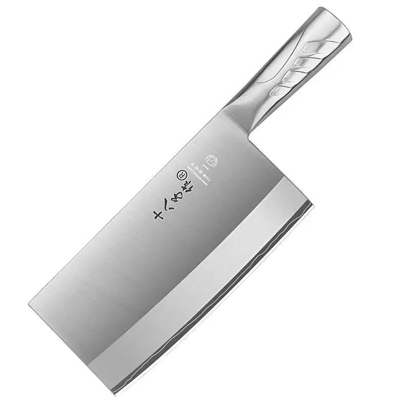 Shibazi Cleaver Knife Three  Layers Clad Steel Butcher Chopper Knife Hotel Special Cutters Meat And Poultry Tools China Messer