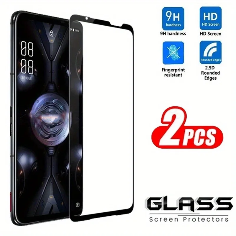 2pcs HD Protetor de tela de vidro temperado para ASUS ROG Phone 9 Pro FE 8 7 Ultimate 6 D 5S Asus Zenfone 12 Ultra 11 10 9 8 Flip 7 6